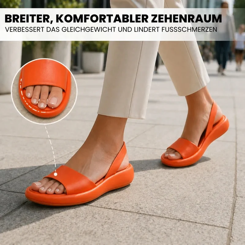 OrthoSandale Komfort-Sandalen | Rutschfest & Federleicht