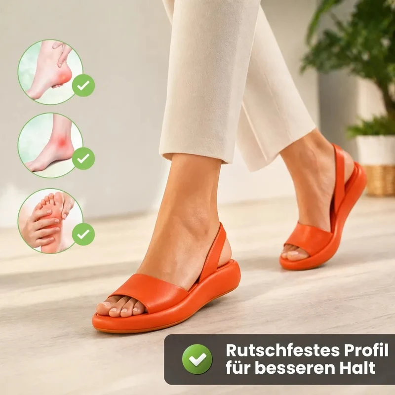 OrthoSandale Komfort-Sandalen | Rutschfest & Federleicht