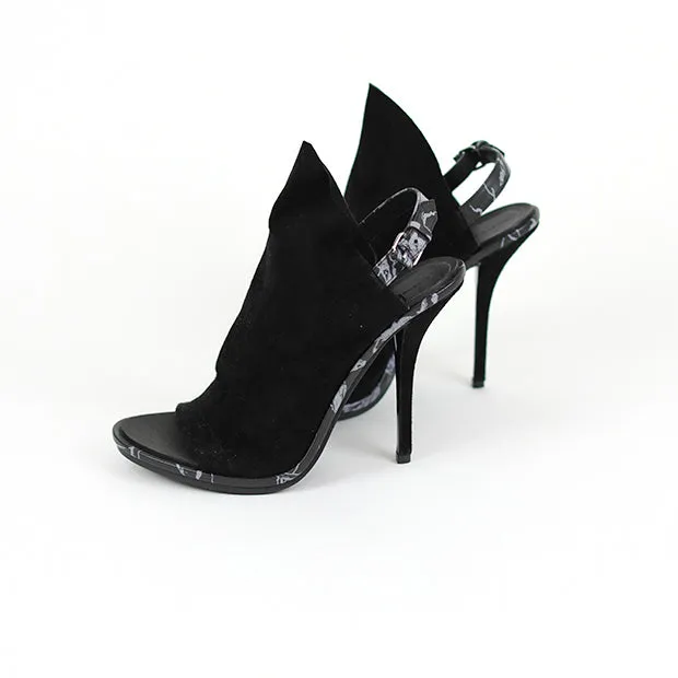 Balenciaga Suede Glove Sandals