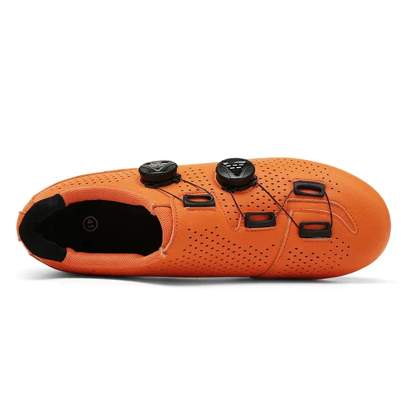 Unisex-Fahrradschuhe mit doppeltem Drehverschluss für MTB und Rennrad