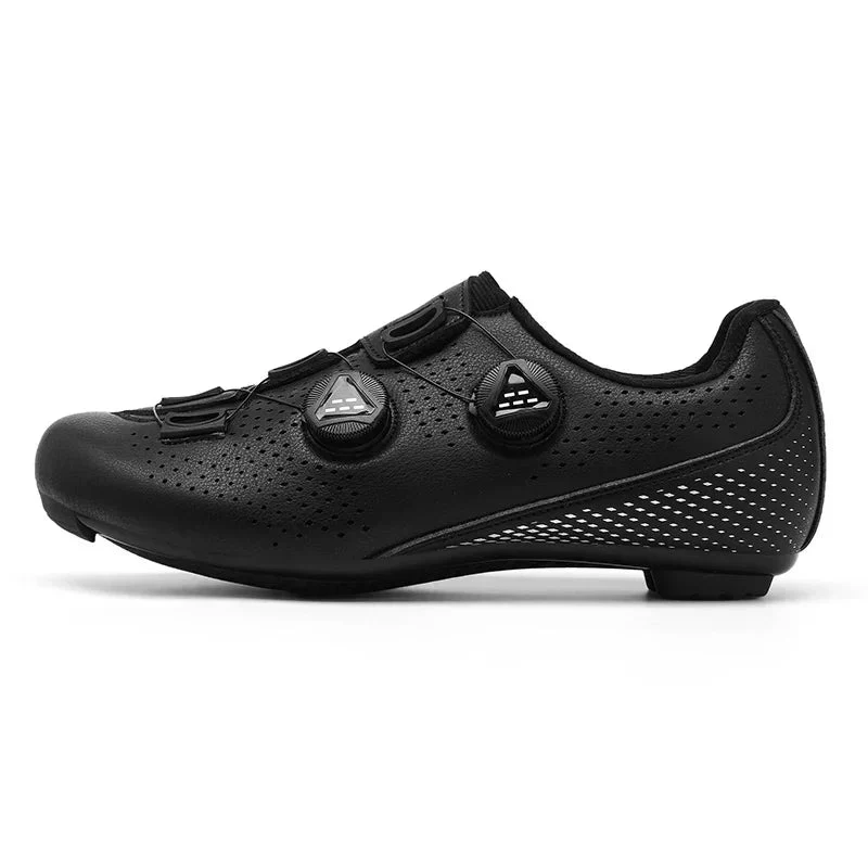 Unisex-Fahrradschuhe mit doppeltem Drehverschluss für MTB und Rennrad