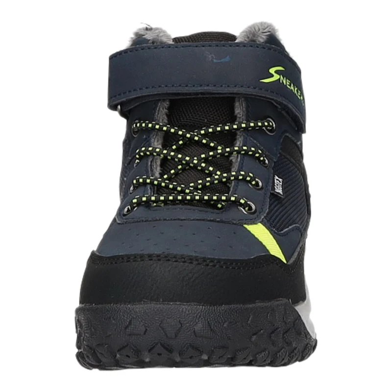 Sneakers Schlupf-/Klettstiefelette Warmfutter