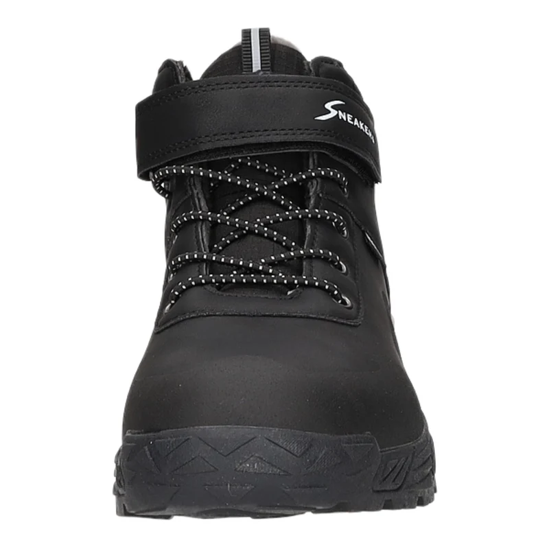 Sneakers Schlupf-/Klettstiefelette Warmfutter