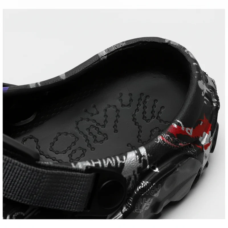 Camouflage-Plateausandalen für Damen und Herren – Stilvolle Clogs und Strandsandalen
