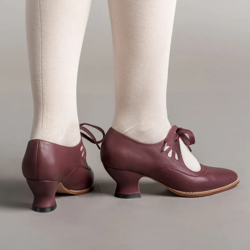 Orthopädische Leder-Pumps für Damen