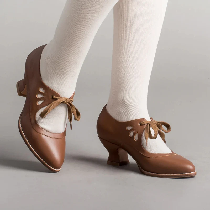 Orthopädische Leder-Pumps für Damen