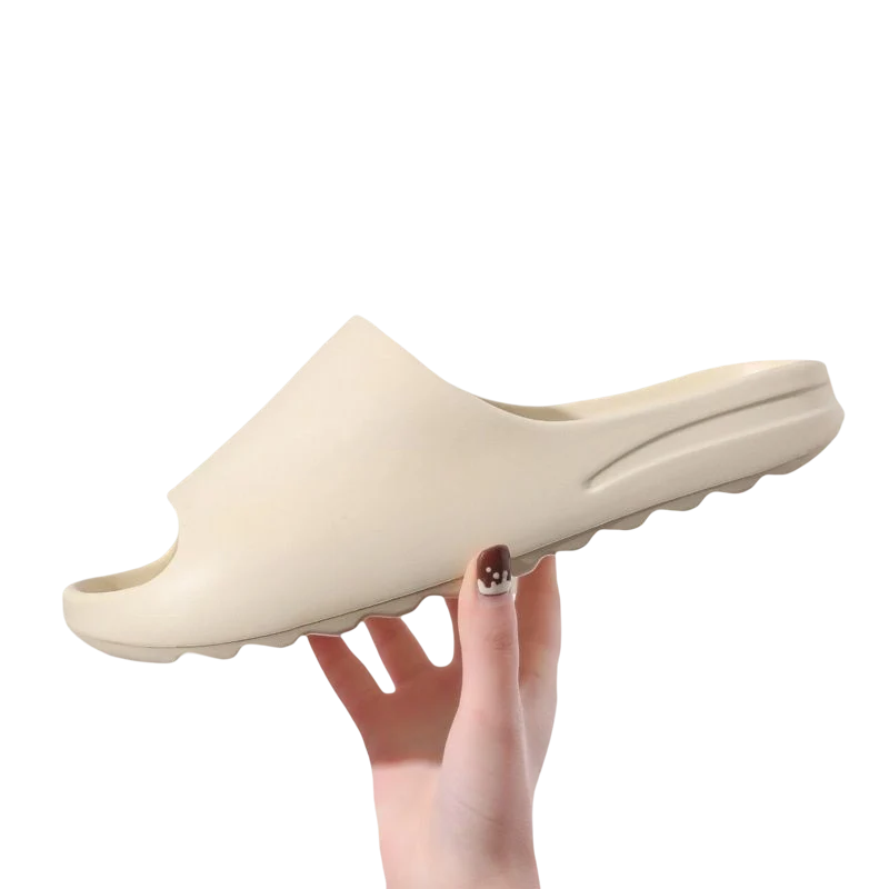 Weiche Damen-Pantoletten mit Komfortsohle