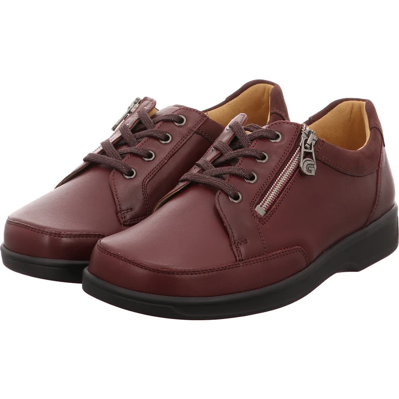 Ganter Schnürschuh Karin bordo