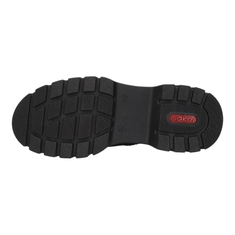 Rieker Schlupf-/Reißverschlußstiefelette Warmfutter bis 35mm Absatz (casual)