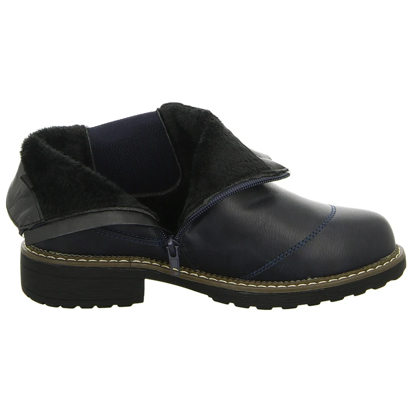 Alyssa Schlupf-/Reißverschlußstiefelette Warmfutter bis 35mm Absatz (casual)