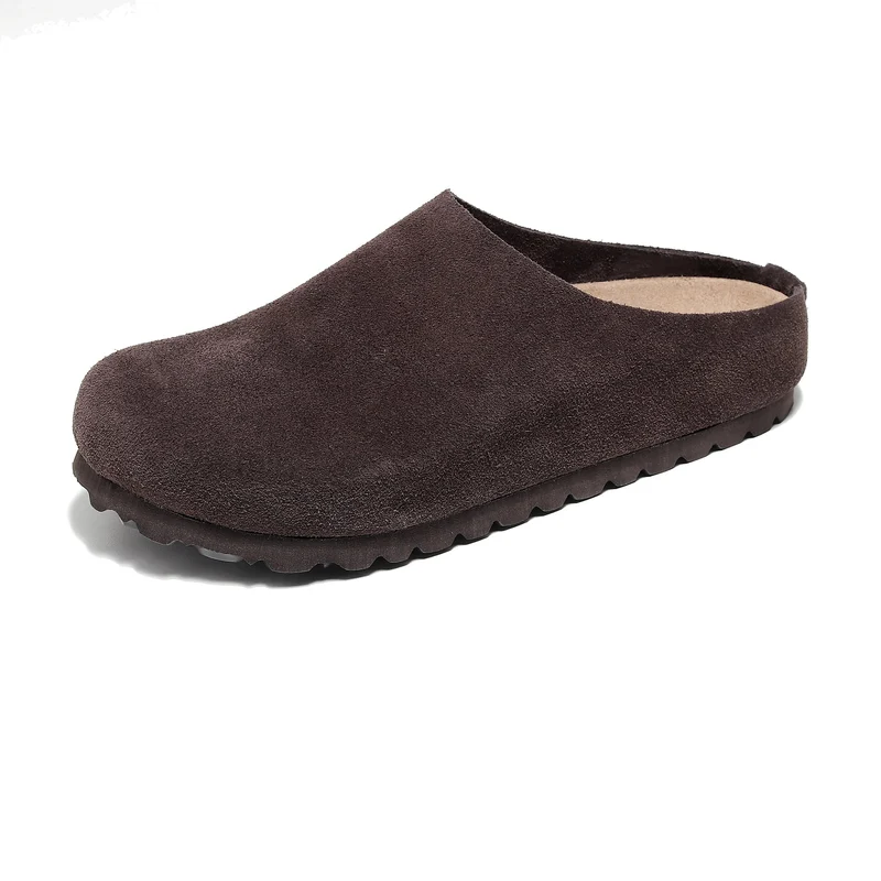 Sandalen mit Korkfußbett und Fußgewölbeunterstützung – bequeme, rutschfeste Lederclogs