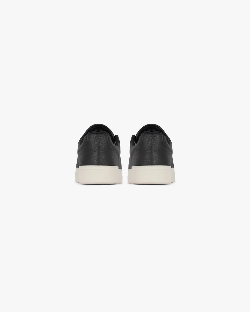 Initial Sneaker - Leather - Black