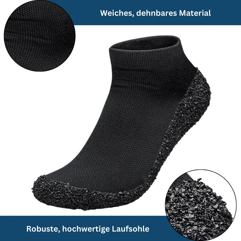 Leichte Sockenschuhe mit Barfußgefühl