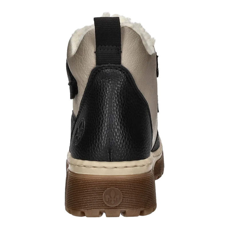 Rieker Schlupf-/Reißverschlußstiefelette Warmfutter bis 35mm Absatz (casual)