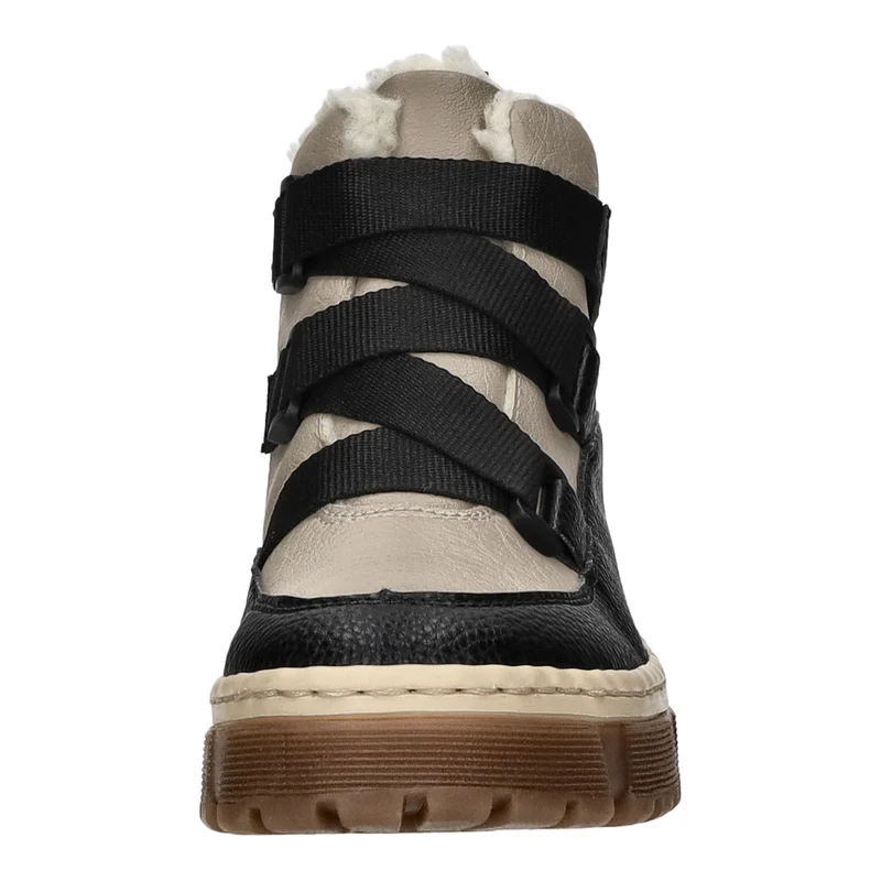 Rieker Schlupf-/Reißverschlußstiefelette Warmfutter bis 35mm Absatz (casual)
