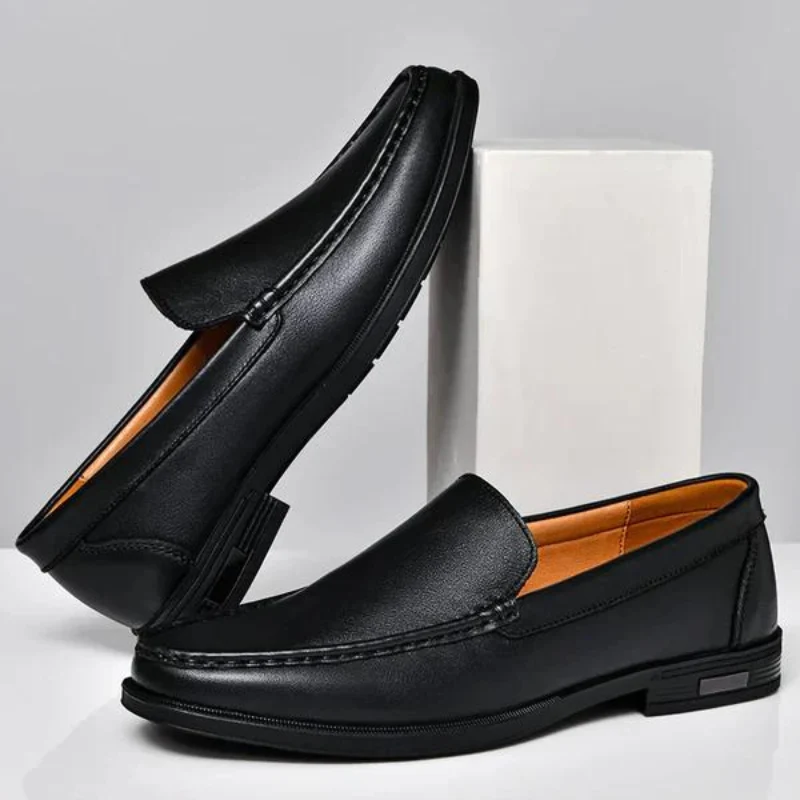 Herren-Slipper aus echtem Leder