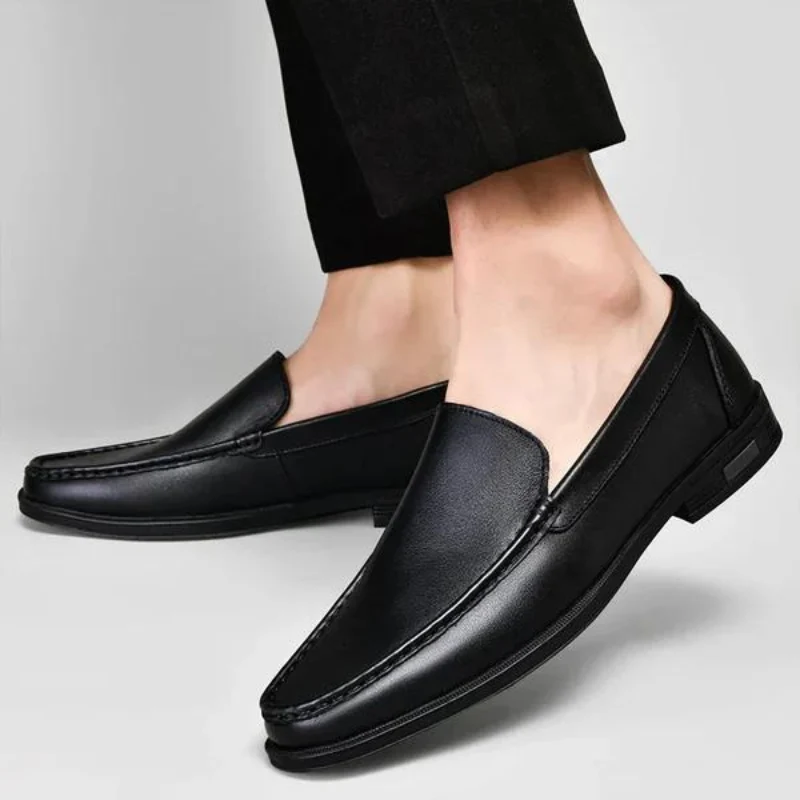 Herren-Slipper aus echtem Leder
