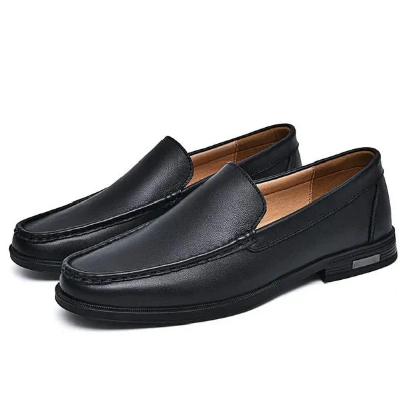 Herren-Slipper aus echtem Leder