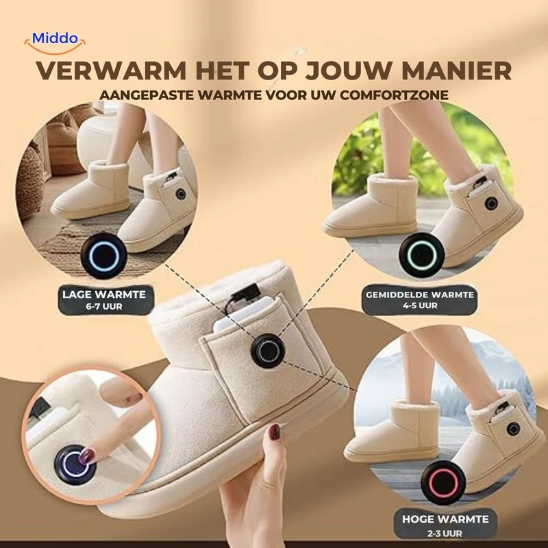Beheizbare Winterschuhe mit Wärmefunktion