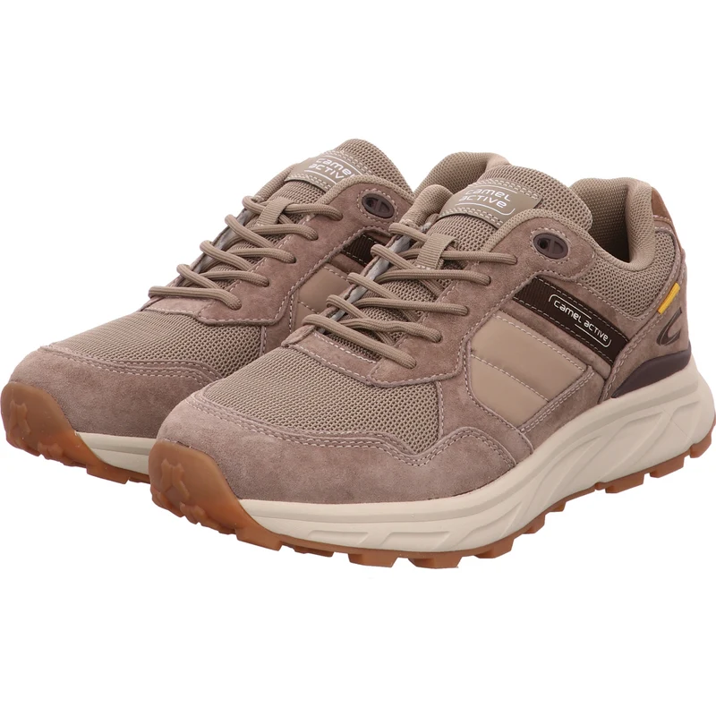 camel active Schnürschuh taupe
