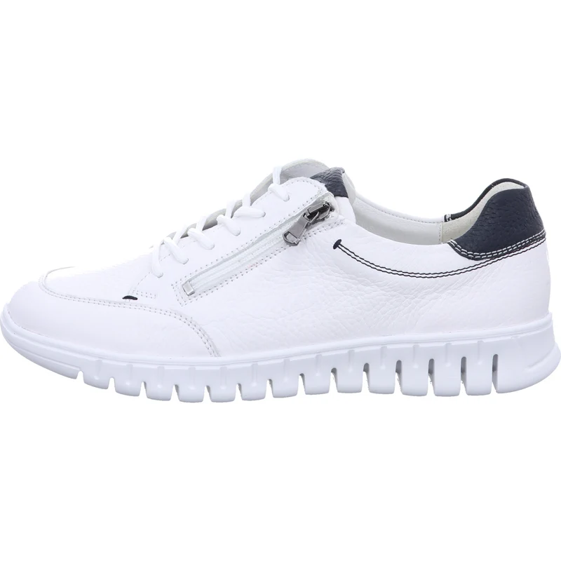 Waldläufer Schnürschuh H-Baldo weiß