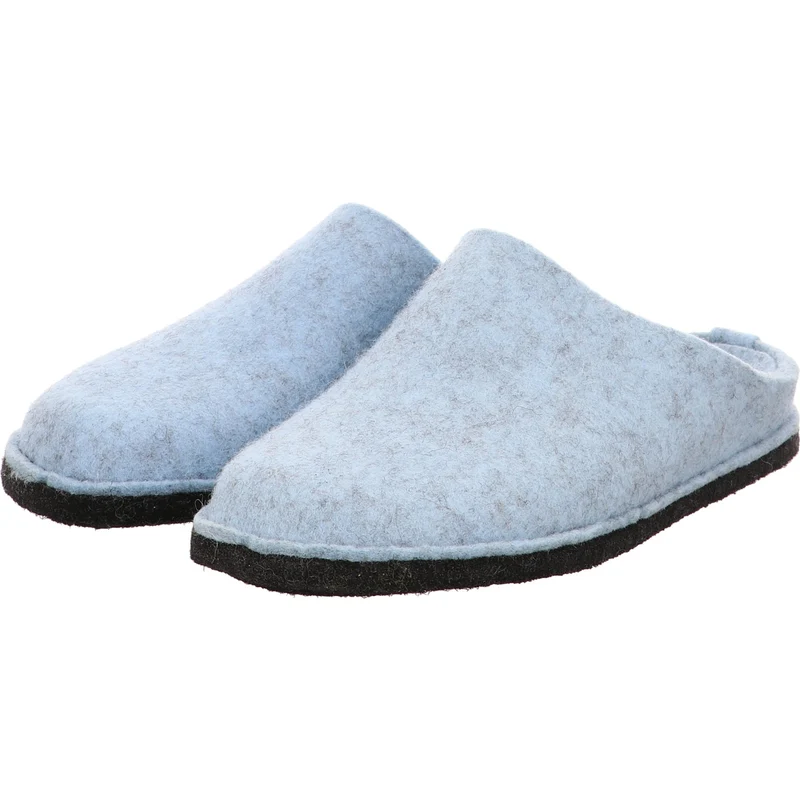 Haflinger Hausschuh Flair Soft blau