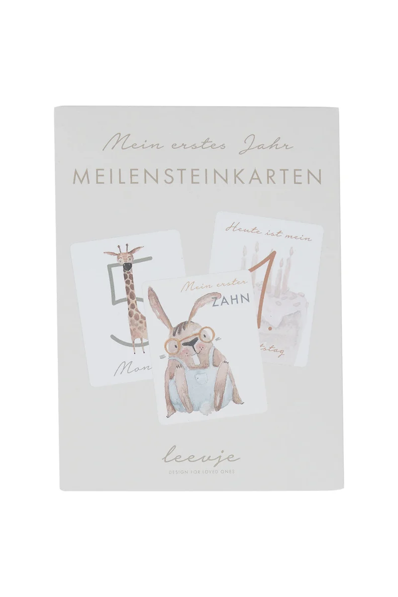 Meilensteinkarten 'Mein erstes Jahr'