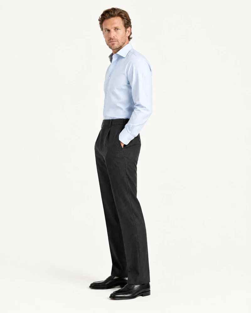 Cannes Pull-On Straight Leg Dress Pants