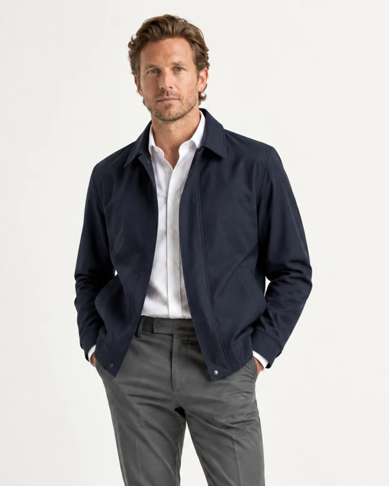 Como Memory Fabric Commuter Jacket with Lapels