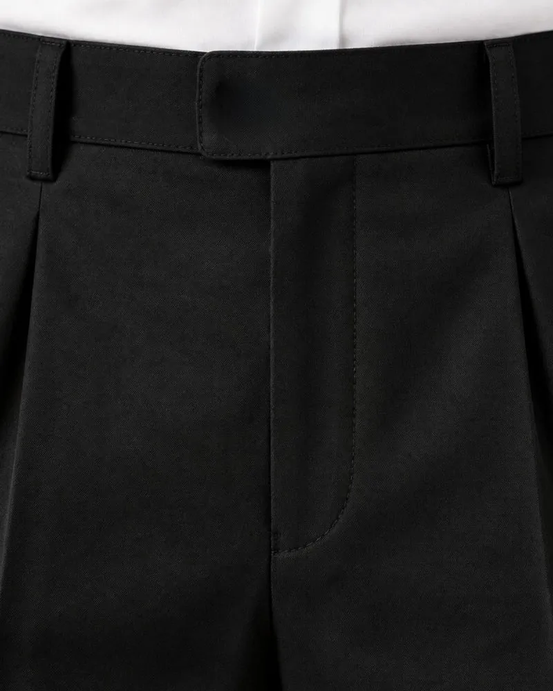 Wide-Leg Hollywood Waist Trousers