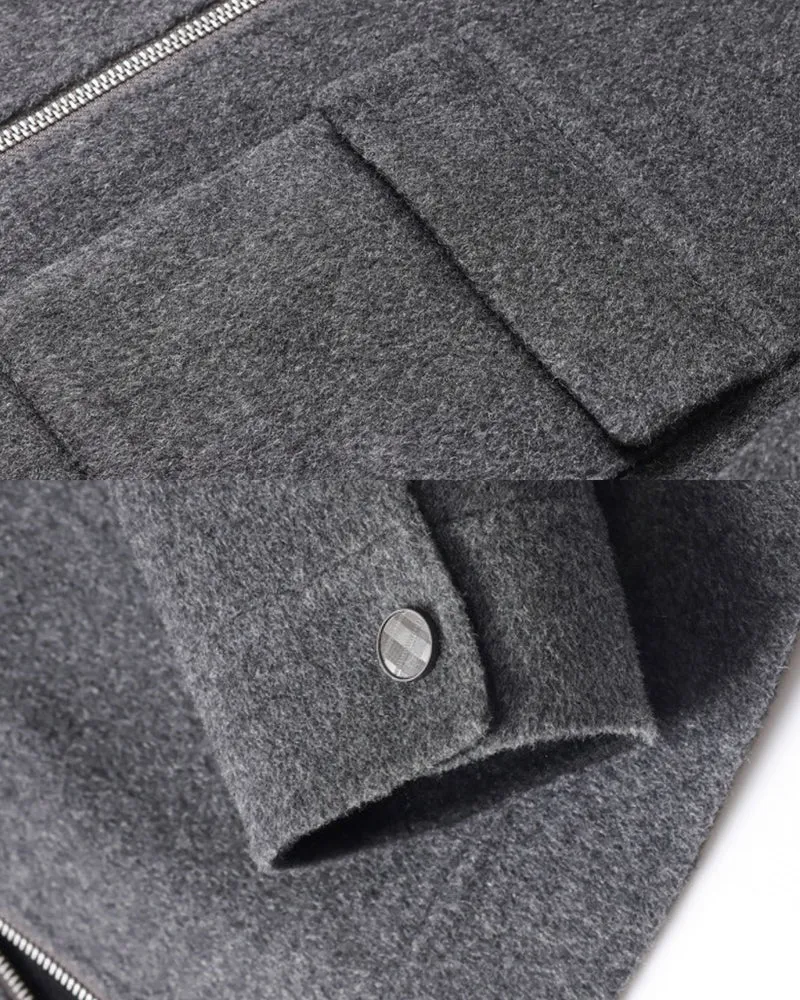 Portofino Lapel Double-Faced Wool Jacket