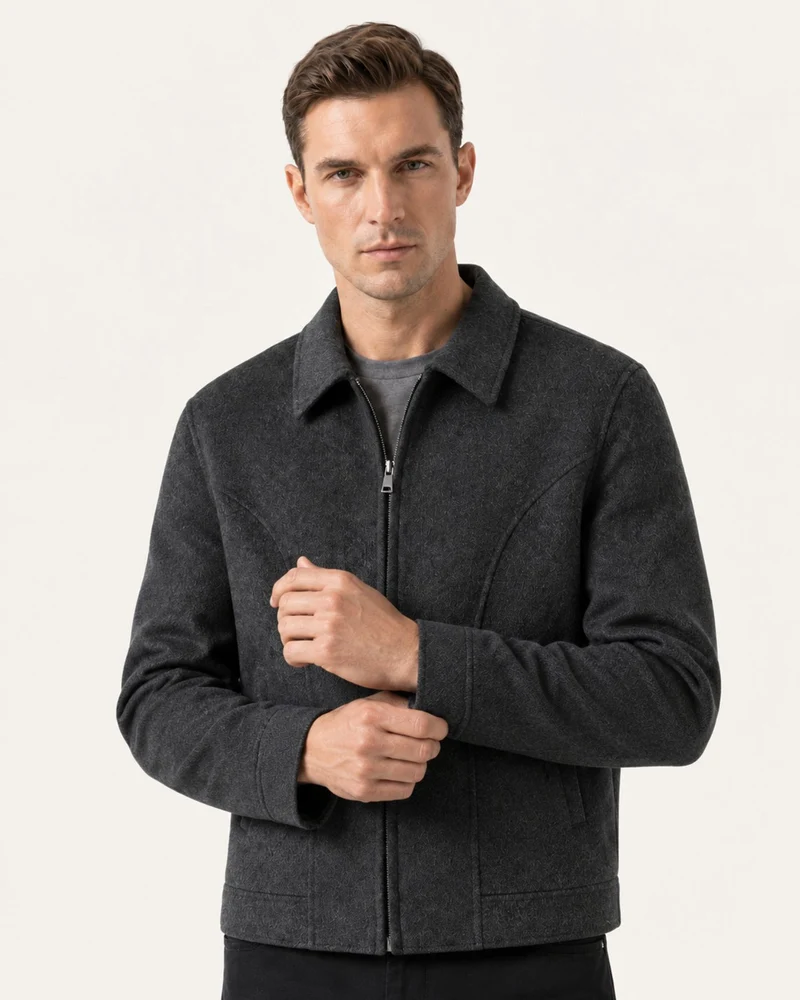 Madrid Lined Double-Faced Wool Jacket