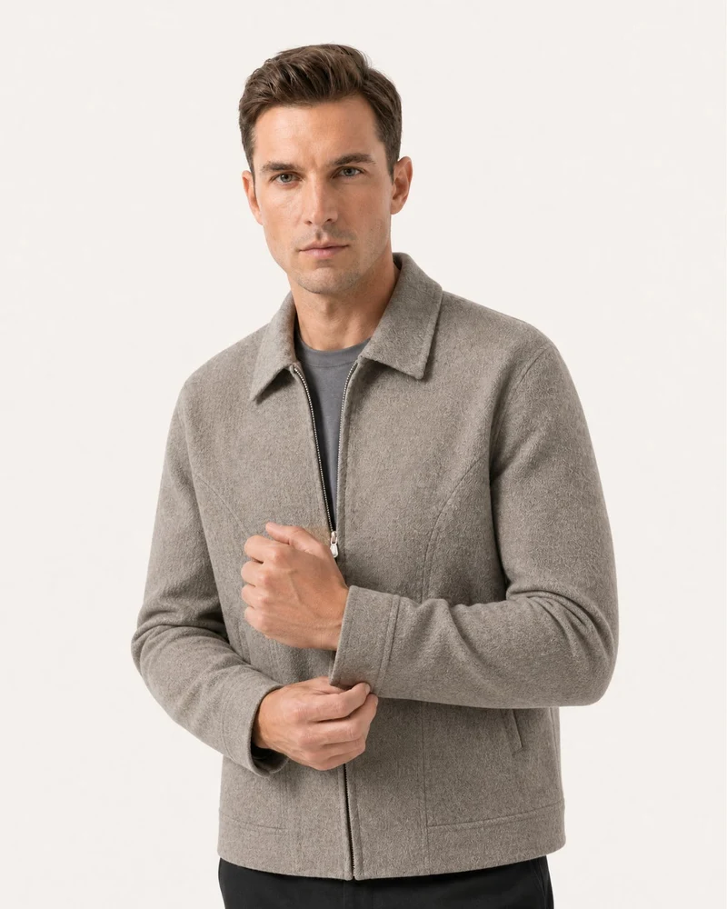 Madrid Lined Double-Faced Wool Jacket