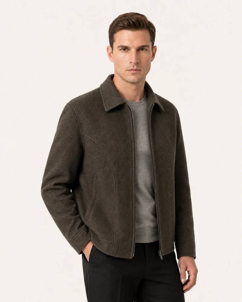 Madrid Lined Double-Faced Wool Jacket