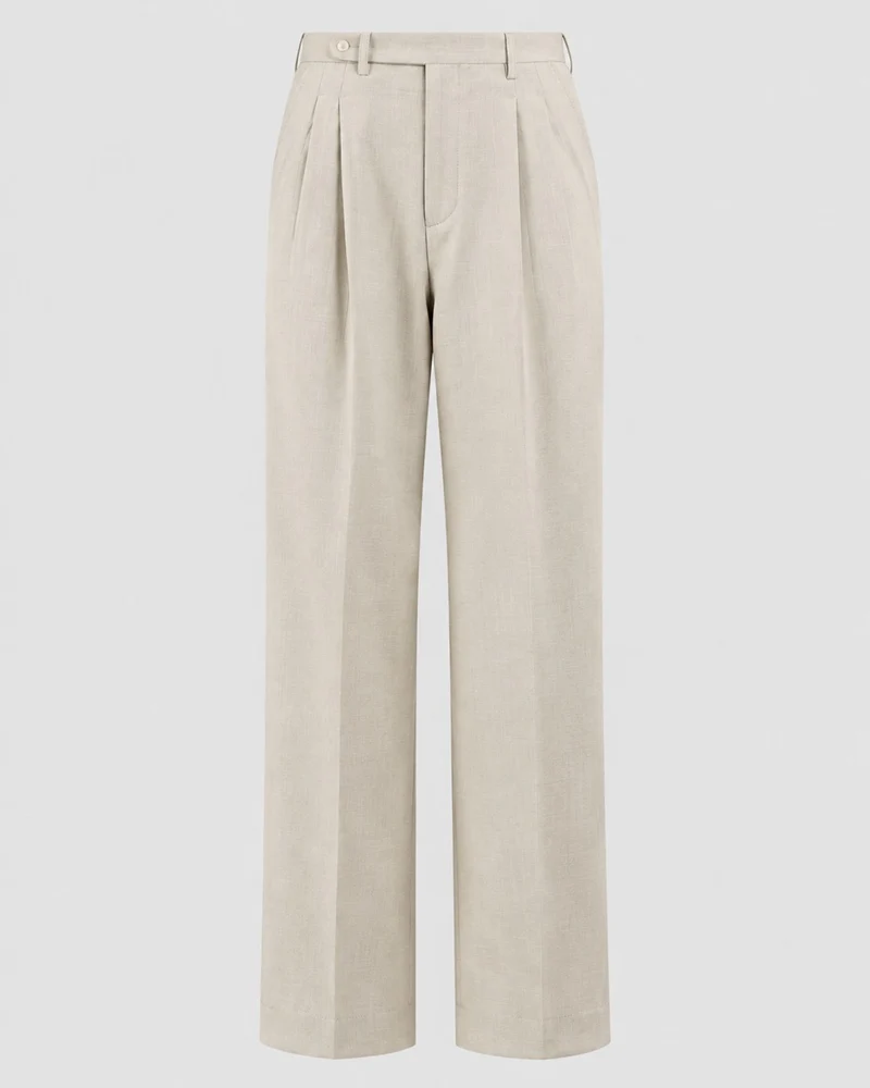 Monaco Relaxed Fit Straight-Leg Trousers