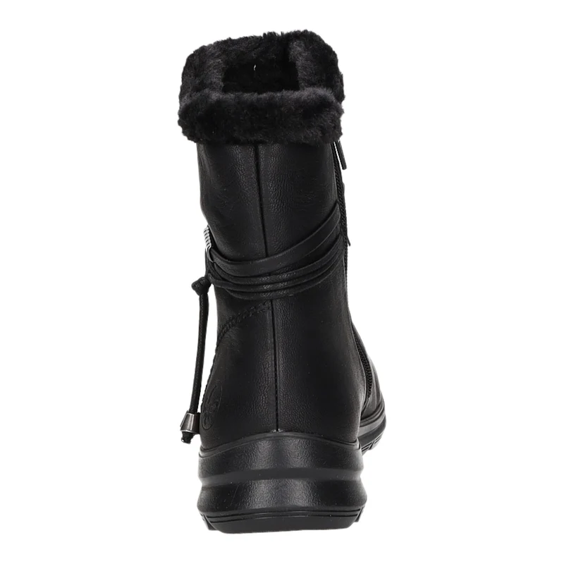 Rieker Schlupf-/Reißverschlußstiefelette Warmfutter bis 35mm Absatz (casual)