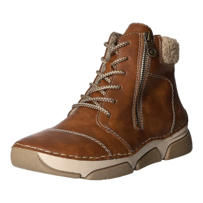 Rieker Schnürstiefelette Warmfutter bis 35mm Absatz (casual)