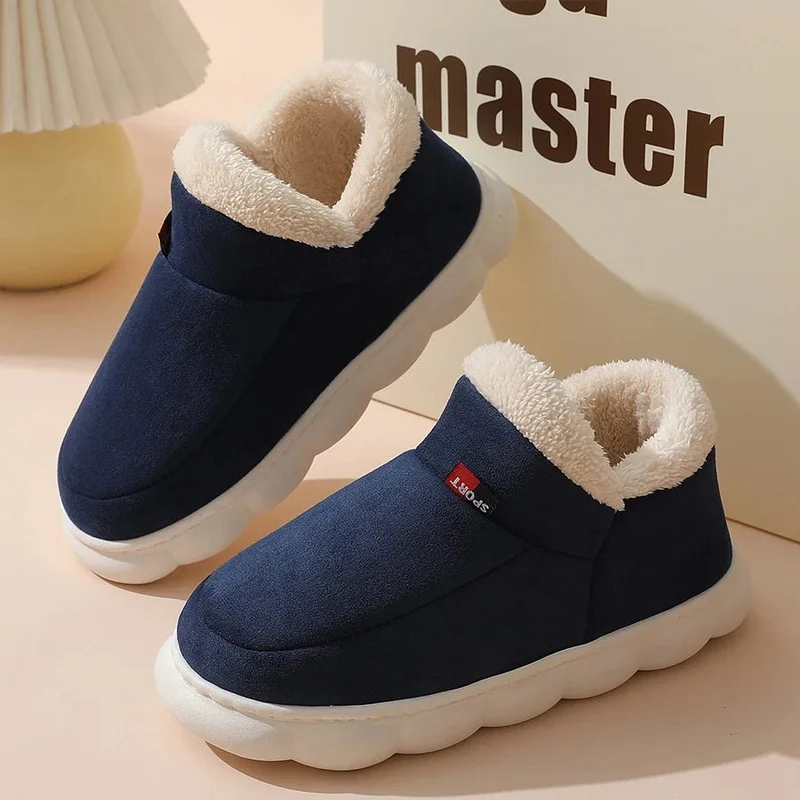 Asgard Winterkuschelpantoffeln für Damen und Herren – rutschfeste Fell-Schneestiefel