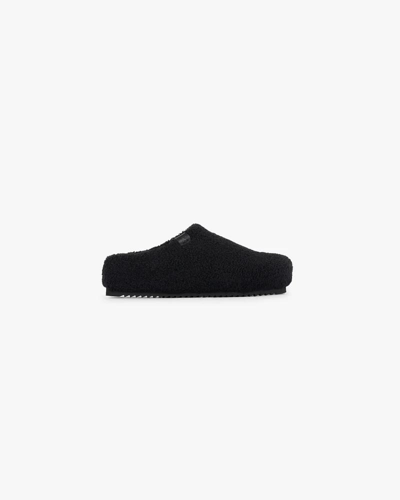 Fluffy Mule - Black
