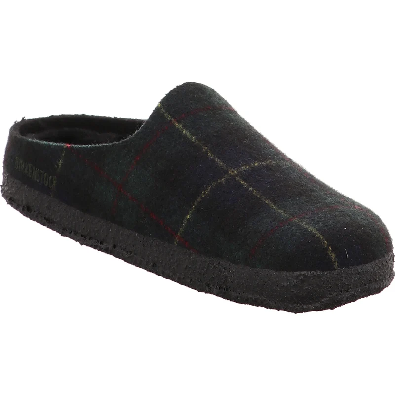 Birkenstock Pantolette Amsterdam Wrapped Dip[Handnah] grün-kombi.