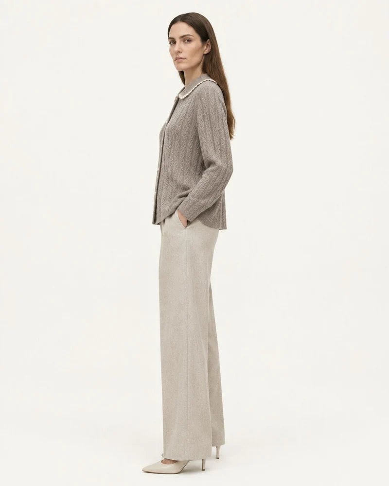 Limited Edition Cashmere Cable Knit Cardigan