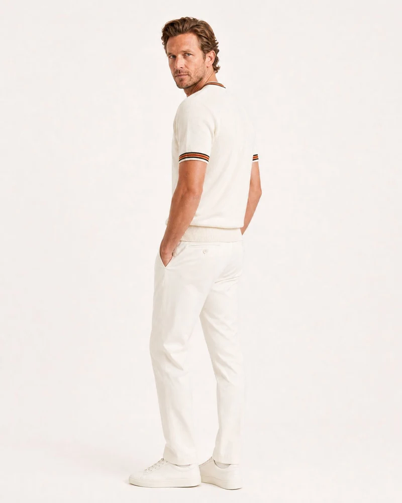 Dakota Relaxed Fit Wool Short-Sleeve T-Shirt Sweater