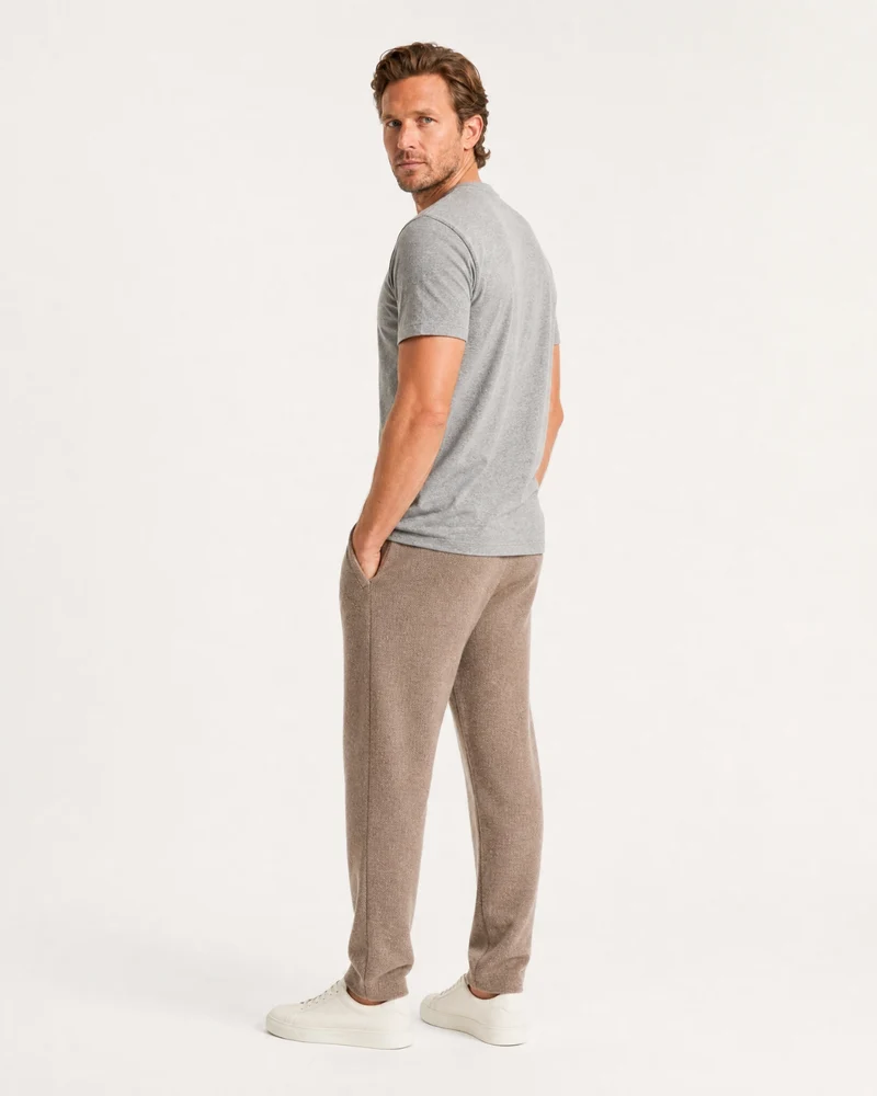 New York Thermal Cashmere Knit Sweatpants