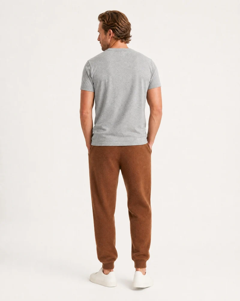 New York Thermal Cashmere Knit Sweatpants