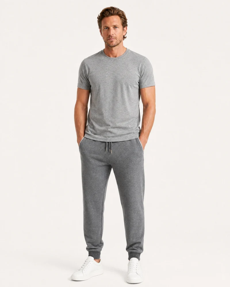 New York Thermal Cashmere Knit Sweatpants