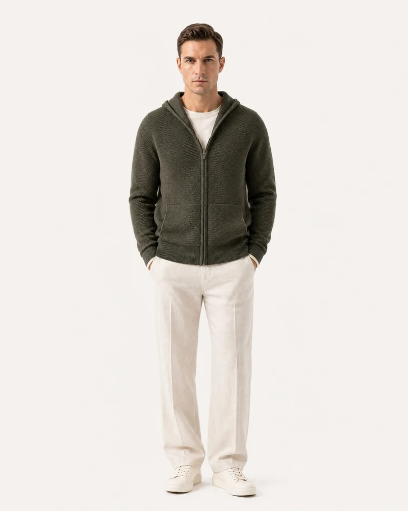 Dublin Wool Blend Cardigan Sweater
