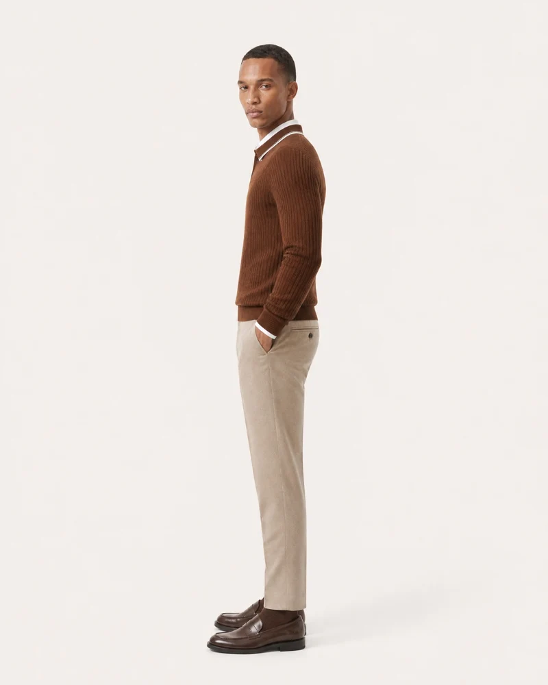 Hamptons Cashmere Knit Polo Shirt Limited Edition