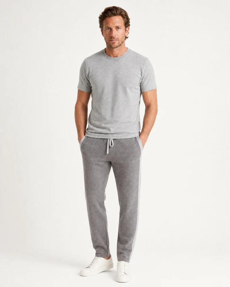 High-End Thick Cashmere Elastic Waist Comfort