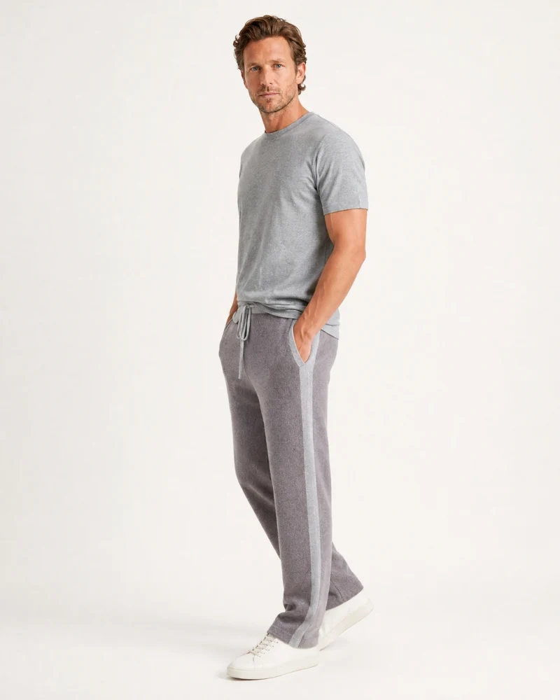 High-End Thick Cashmere Elastic Waist Comfort
