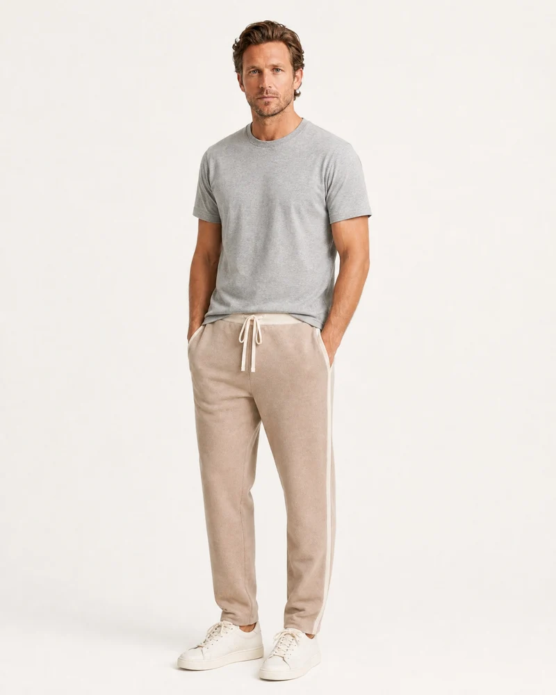 High-End Thick Cashmere Elastic Waist Comfort